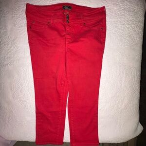 Women's Red Jeans torrid super soft 16p